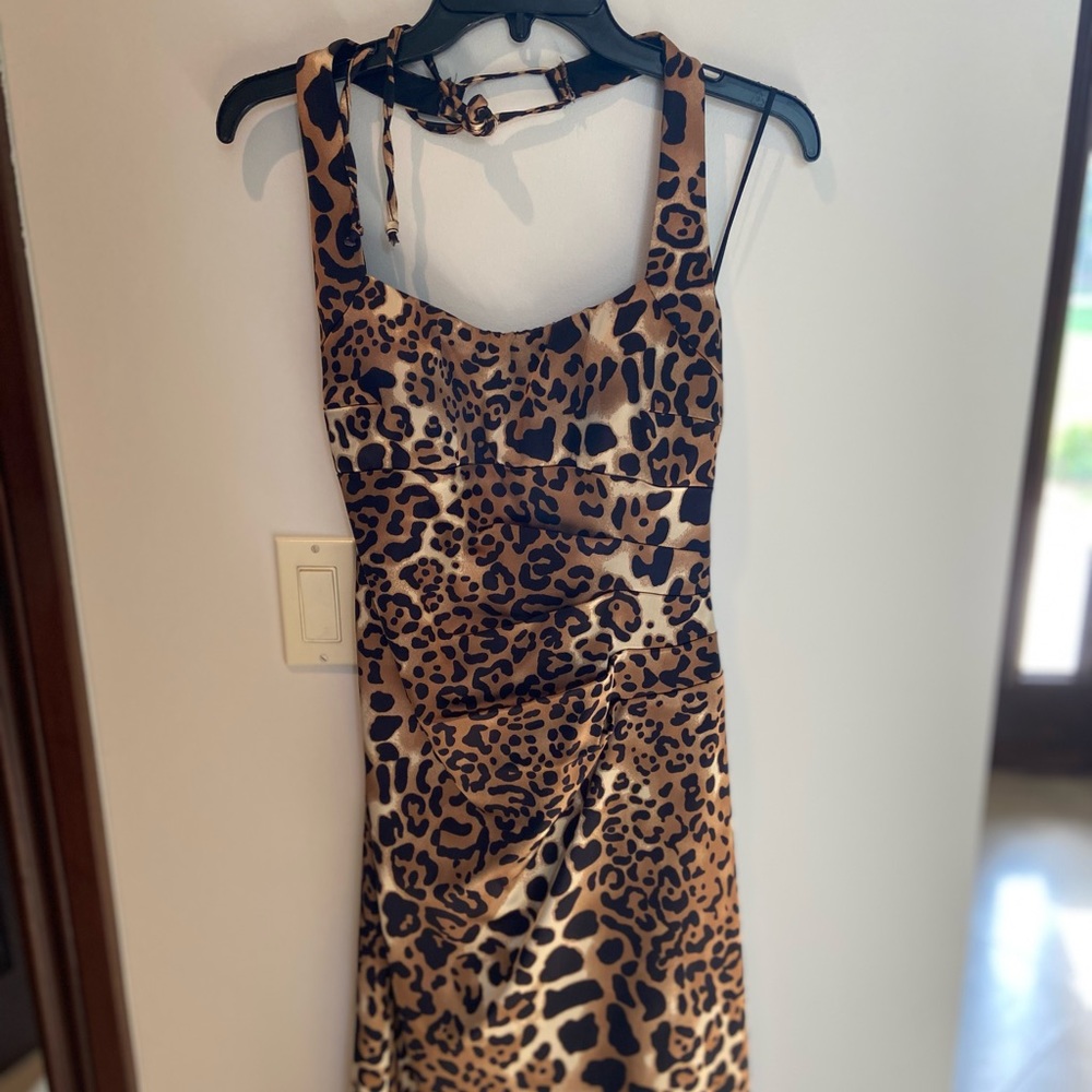 CACHE leopard dress